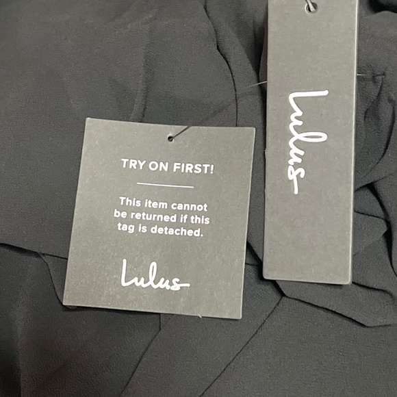 Black Bridesmaids Dress - Picture 5 of 5